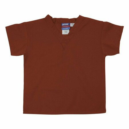 GELSCRUBS Kids Burnt Orange Scrub Shirt, Medium 6-8 Years Old 6774-BUR-M